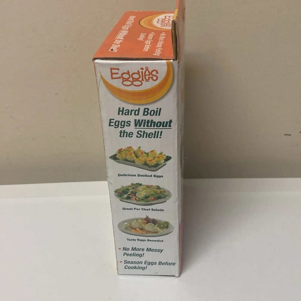 Eggy As Seen on TV 6-Piece Egg Cooker Set Microwave Egg Gadget Kitchen Tool